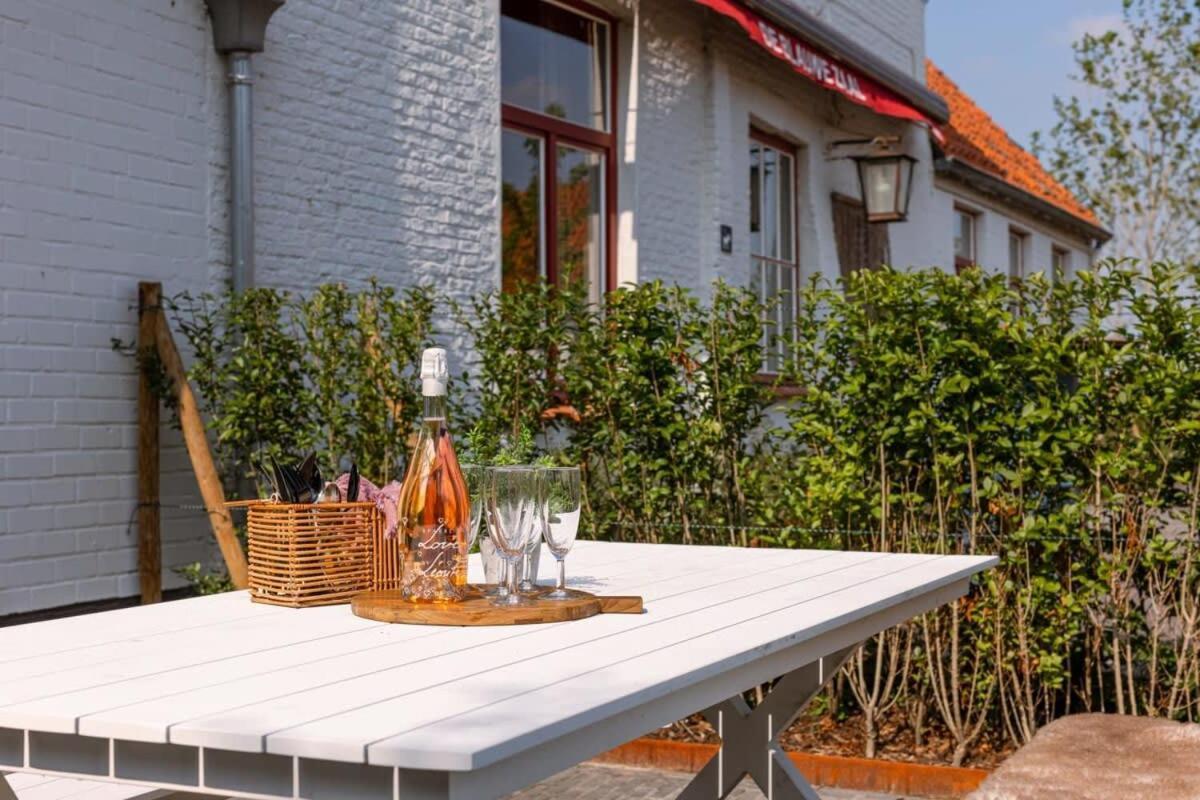 Huswell - Quick - Lovely Double Room At Ranch De Blauwe Zaal Bruges Luaran gambar